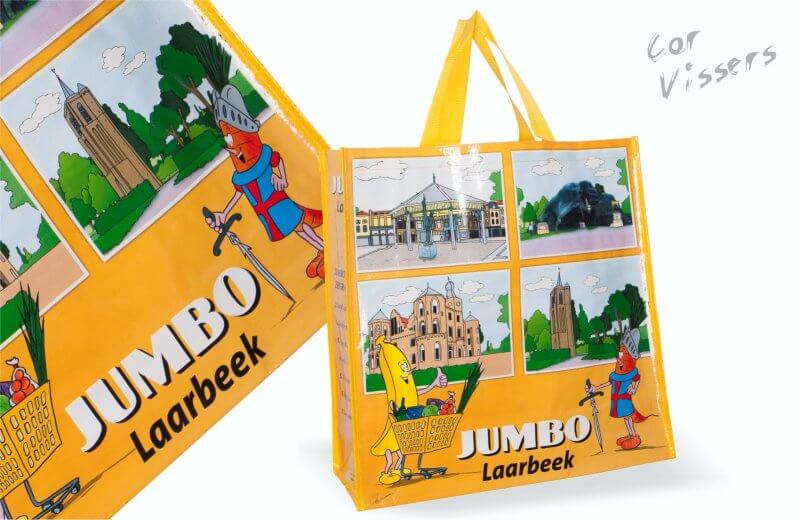 Uitgaan van Alice specificatie Big Shoppers van de Jumbo | UTS Bags - Boodschappentas met Bedrukking